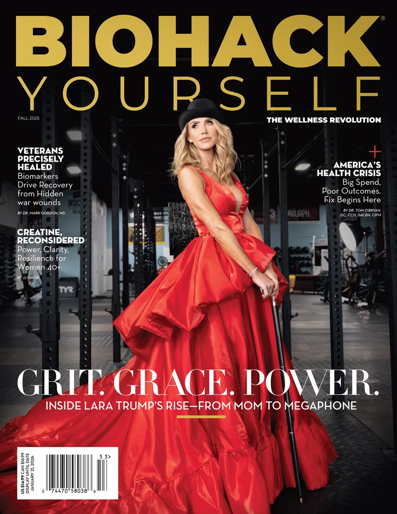 The Lara Trump cover of Biohack Yourself Magazine