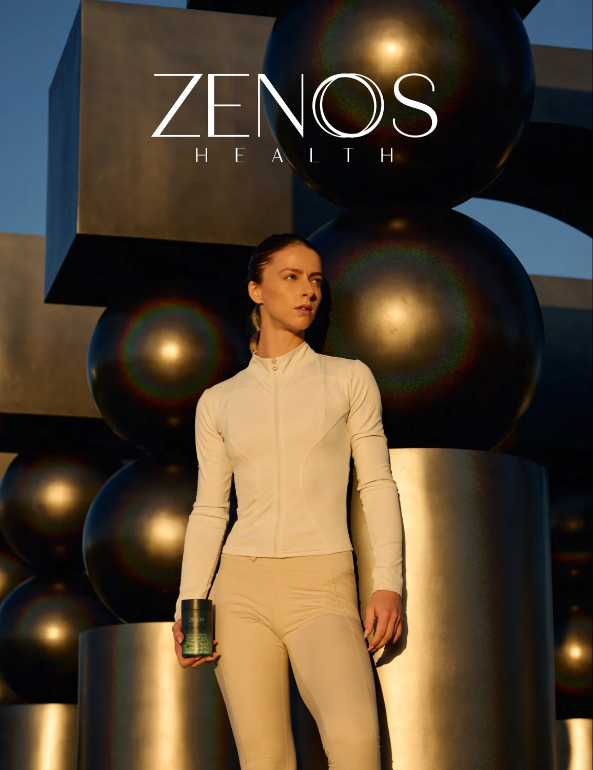 Zenos Health, left page of the spread